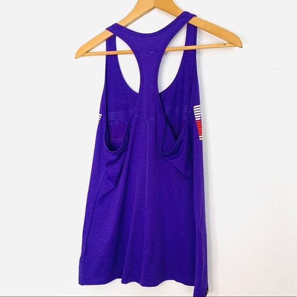 Like New Clemson Tigers Nike Women's Touch Performance Racerback Tank Top Purple - Picture 3 of 6